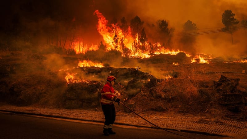 První obětí požárů v Portugalsku se stal bývalý starosta. Pomáhal s hašením plamenů