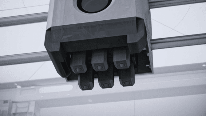 Barevný 3D tisk bez „bobků“. Bambu Lab ukázal systém Vortek s indukčním ohřevem trysky