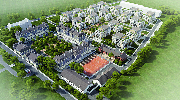 Přestavba kasáren na byty začne v říjnu. Opava si na ni půjčí 180 milionů