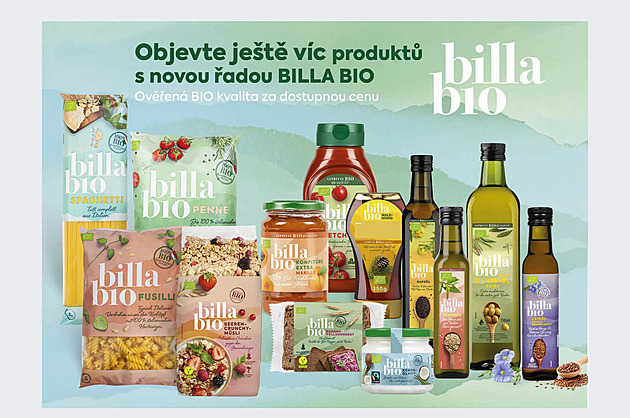 Bio revoluce v BILLE: Z Rakouska veze novinky, do prosince budou v slevě