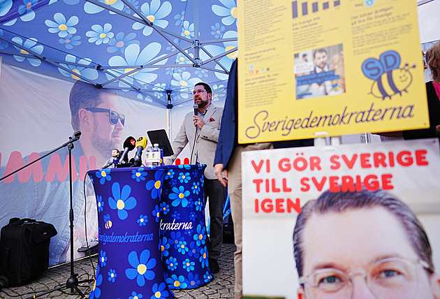 „Špatná rocková hvězda.“ Švédská partaj klepe na dveře vlády a kanibalizuje pravici